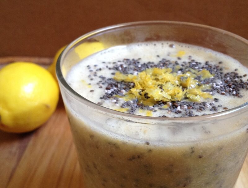 Lemon “Poppy Seed” Muffin Smoothie