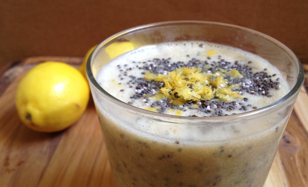 Lemon "Poppy Seed" Muffin Smoothie