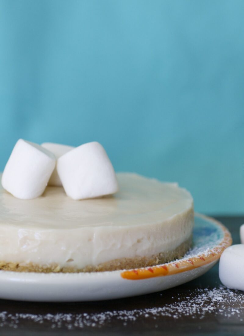 Vegan Marshmallow Cheesecake