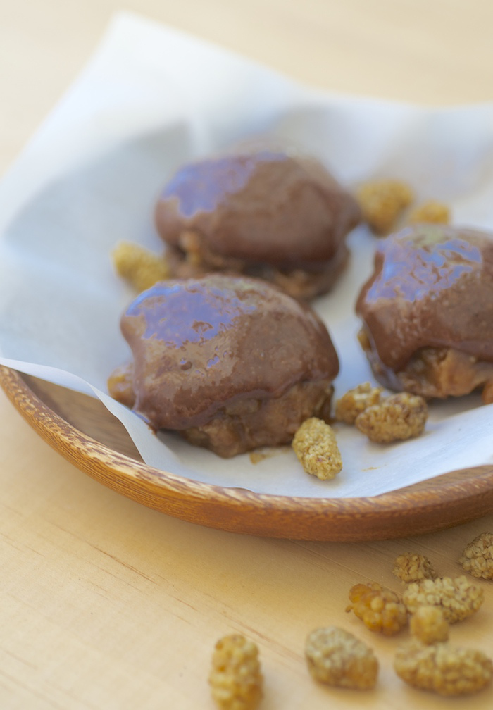 Nut-Free Chocolate Turtles (HCLF Vegan)