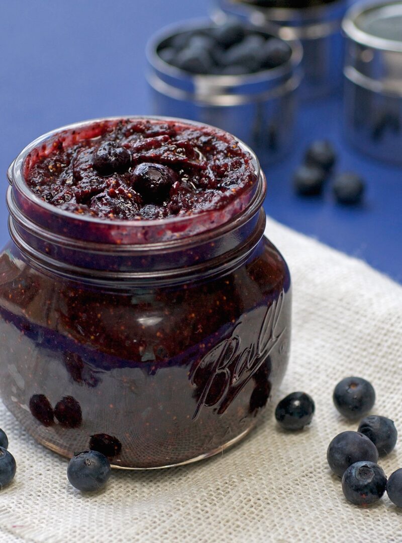 Blueberry Fig Jam • Fruit Only