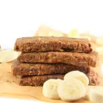 Banana Peanut Butter Copycat Larabars (nut-free) - FeastingonFruit.com