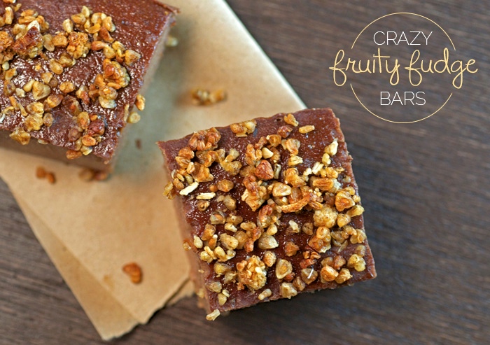 Crazy Fruity Fudge Bars