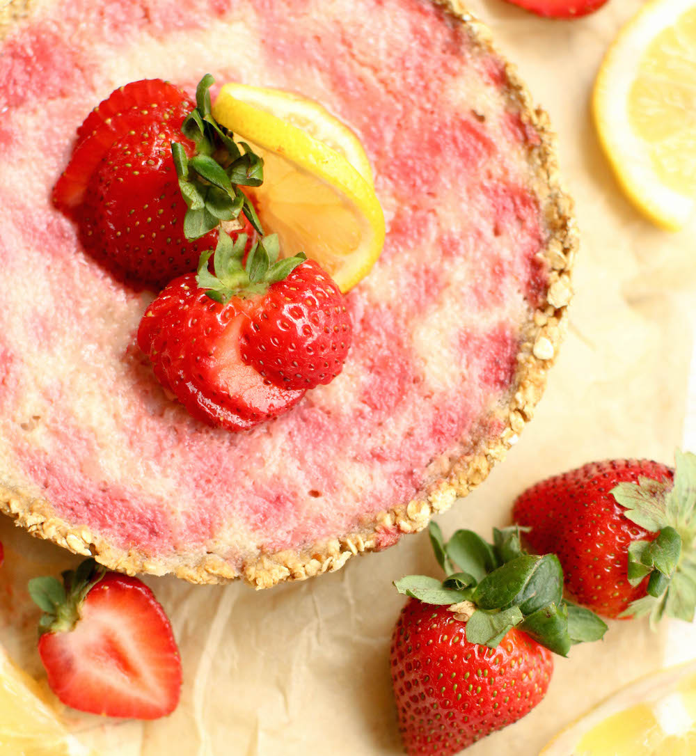 Strawberry Lemonade Pie