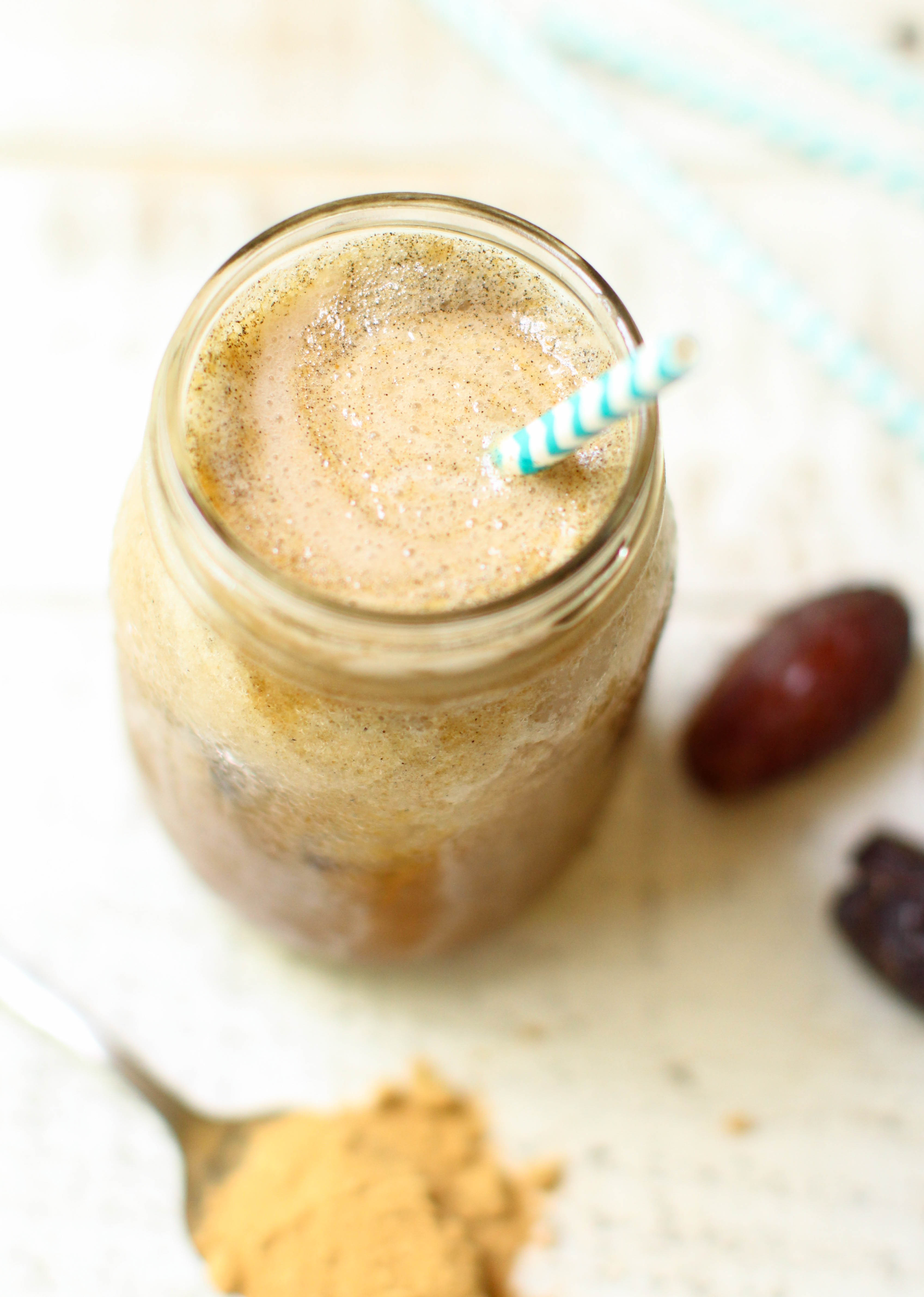 Iced Carob Latte