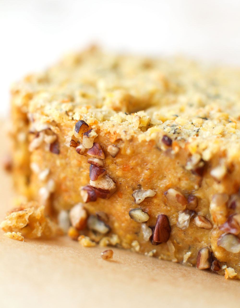 Maple Cornmeal Banana Bread Feasting on Fruit