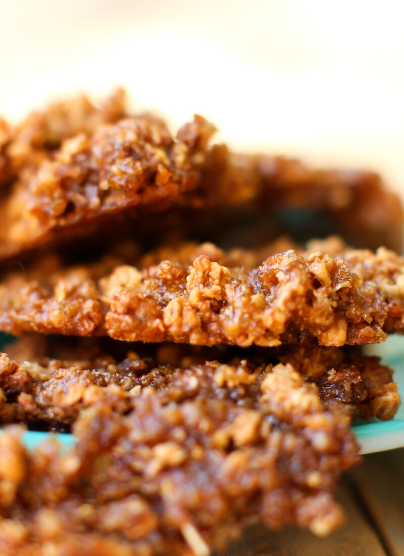 Maple Mulberry Brittle (nut-free!)