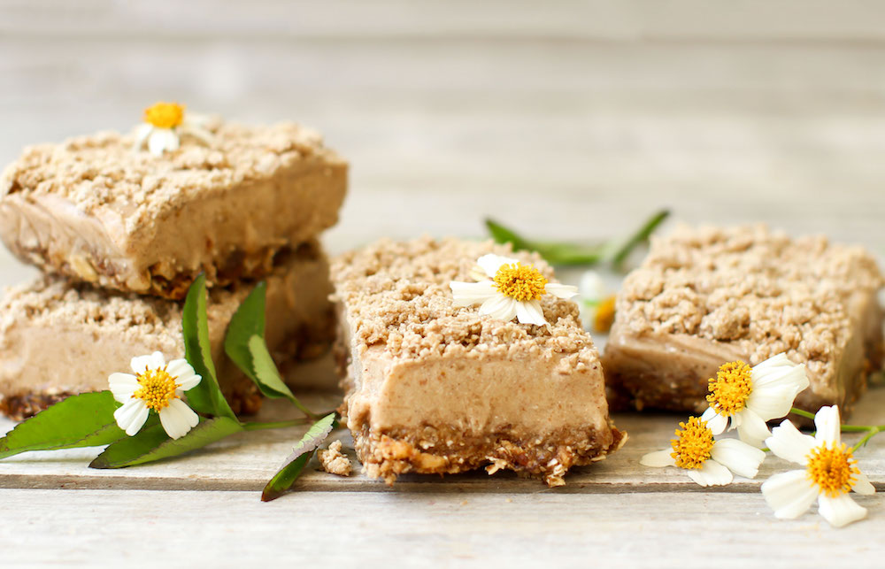 Cinnamon Streusel Ice Cream Bars