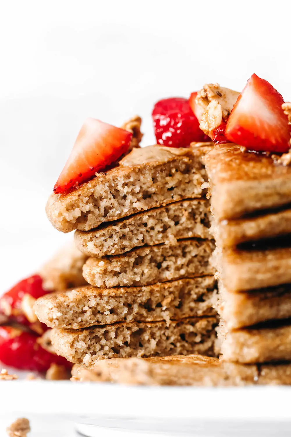 The BEST Fluffy Vegan Pancakes (gluten-free!)