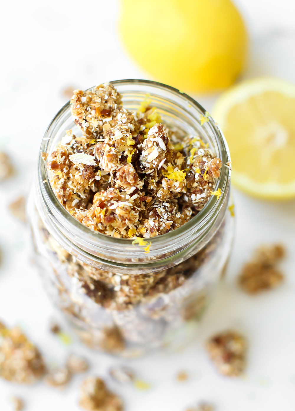 Lemon Vanilla Bean Rawnola