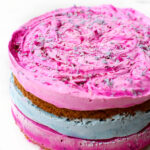 Cotton Candy Ice Cream Cake {Vegan & Gluten-Free}