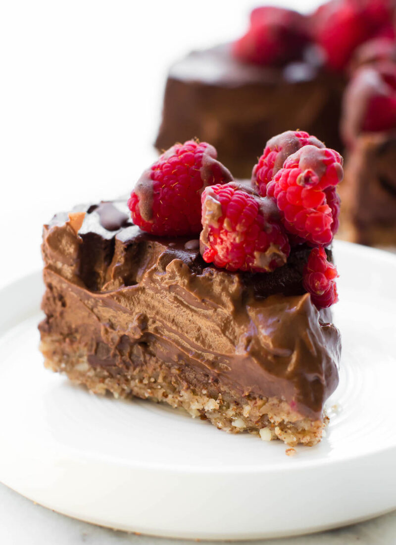 Low-Fat Chocolate Mousse Cake