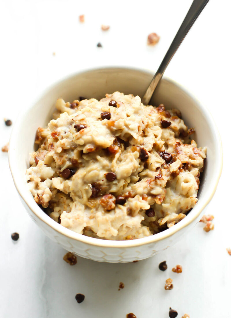 Chocolate Chip Cookie Dough Oatmeal
