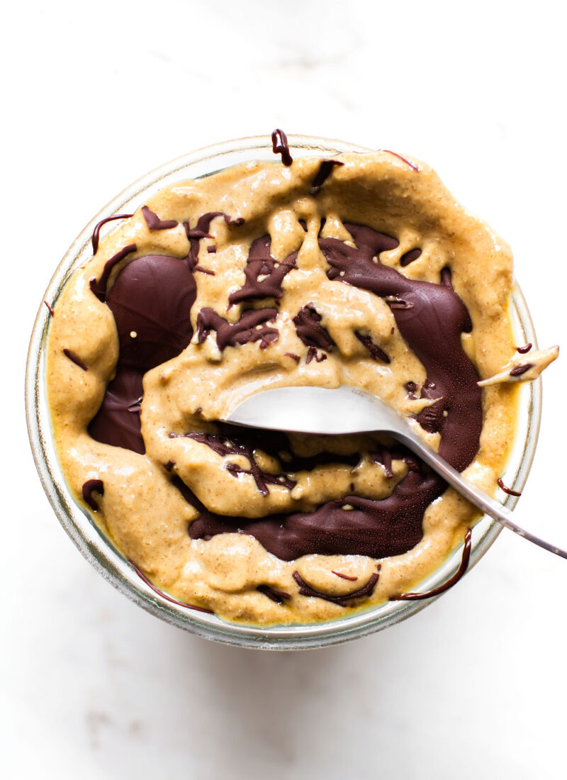 Salted Caramel Cookie “Twix” Smoothie Bowl