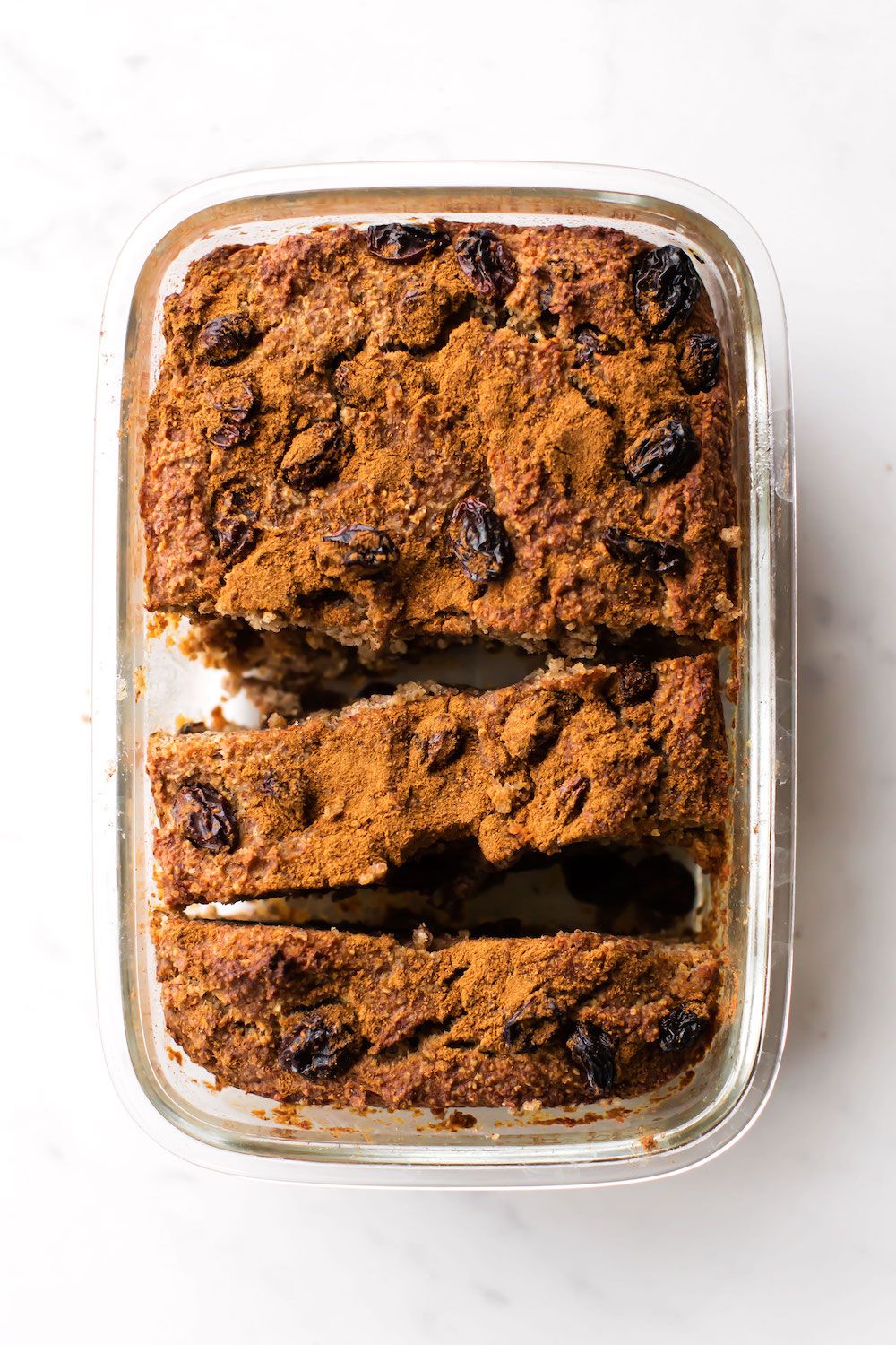 Cinnamon Raisin Banana Bread Vegan, GrainFree, No Added Sugar