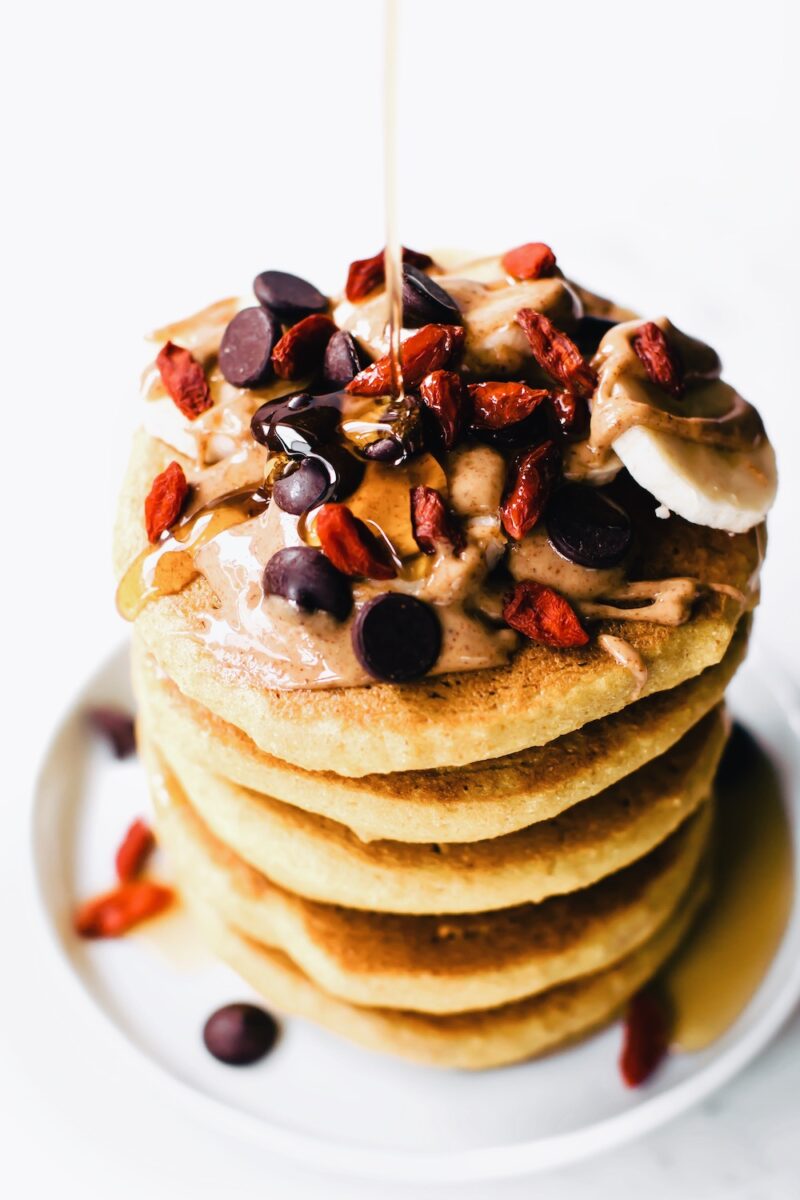 Fluffy Quinoa Pancakes (Vegan + GlutenFree) Feasting on Fruit