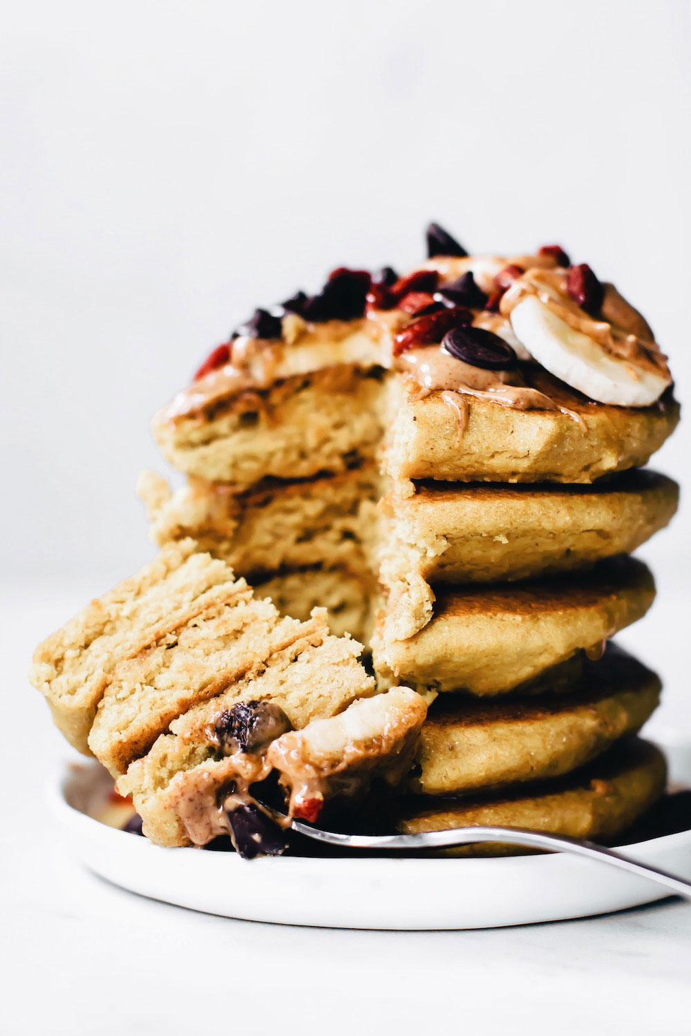 Fluffy Quinoa Pancakes (Vegan + GlutenFree) Feasting on Fruit