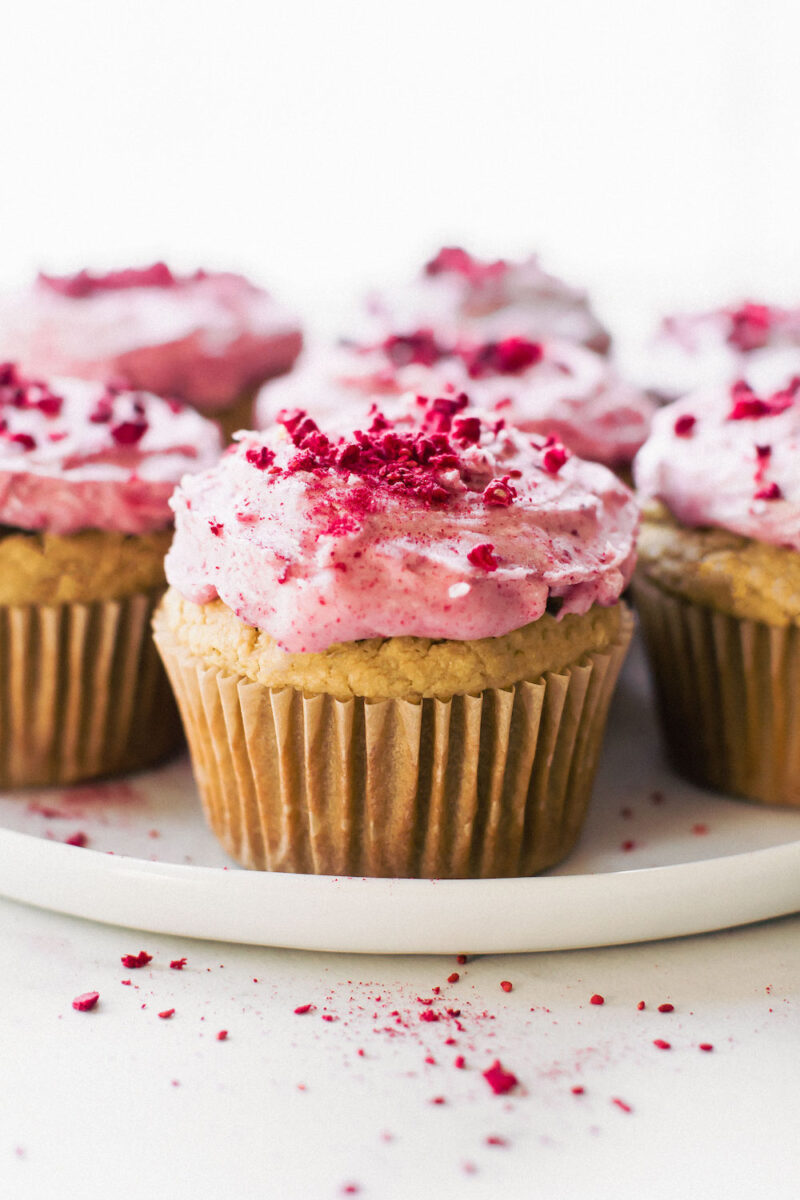 Vanilla Quinoa Flour Cupcakes Vegan & GlutenFree