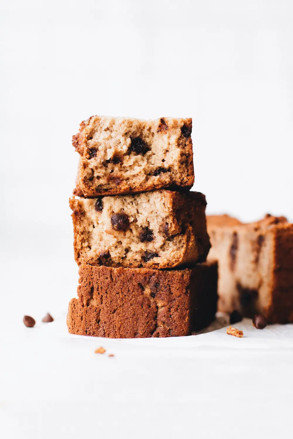 Paleo Vegan Chocolate Chip Banana Bread