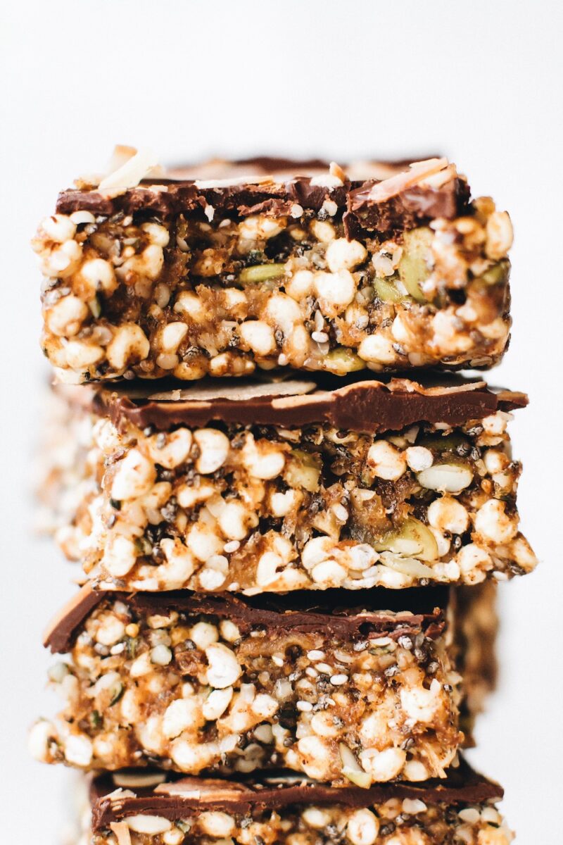 Chocolate & Fig Bars (Vegan + No Bake) Feasting on Fruit