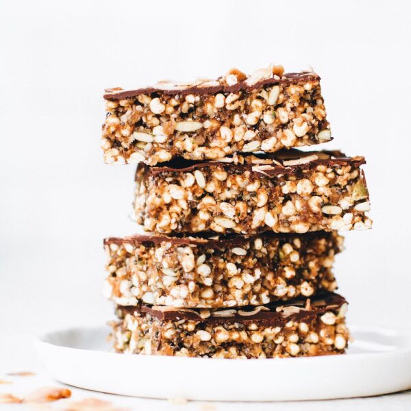 Chocolate & Fig Bars (Vegan + No Bake) Feasting on Fruit