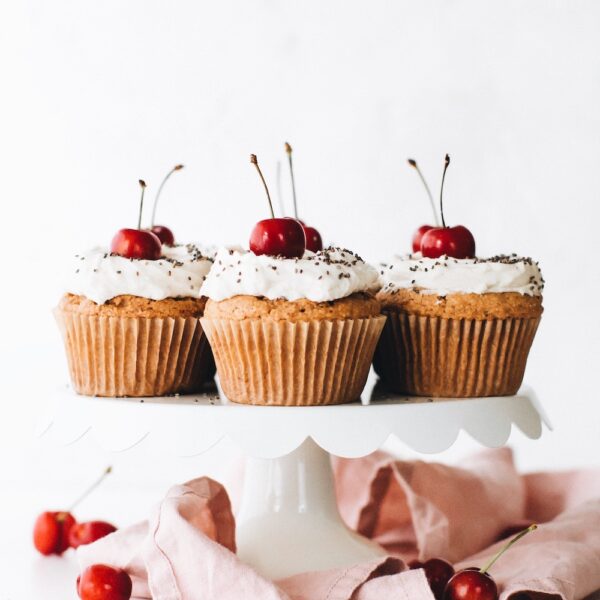 Vegan Vanilla Cupcakes (GlutenFree) Feasting on Fruit