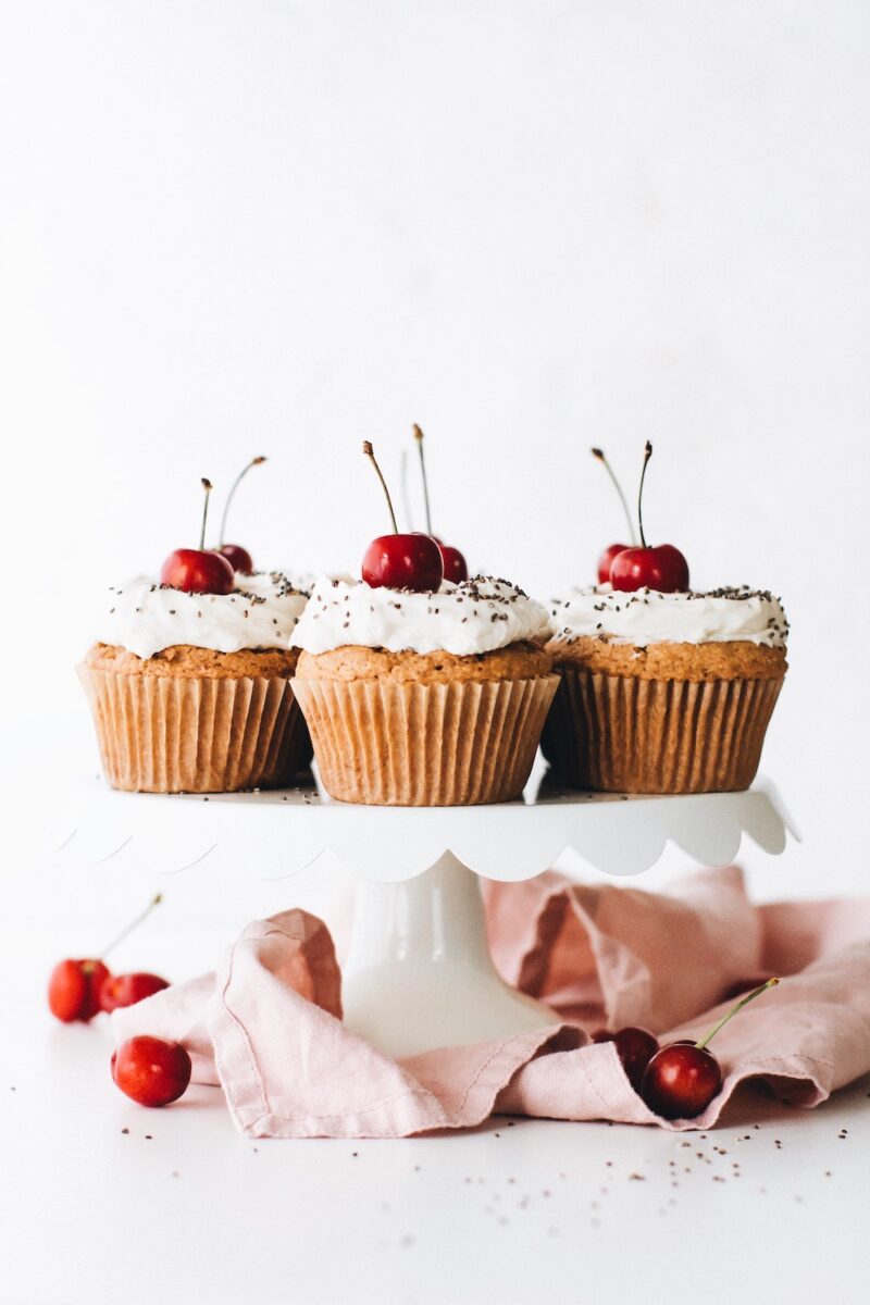 Vegan Vanilla Cupcakes (GlutenFree) Feasting on Fruit