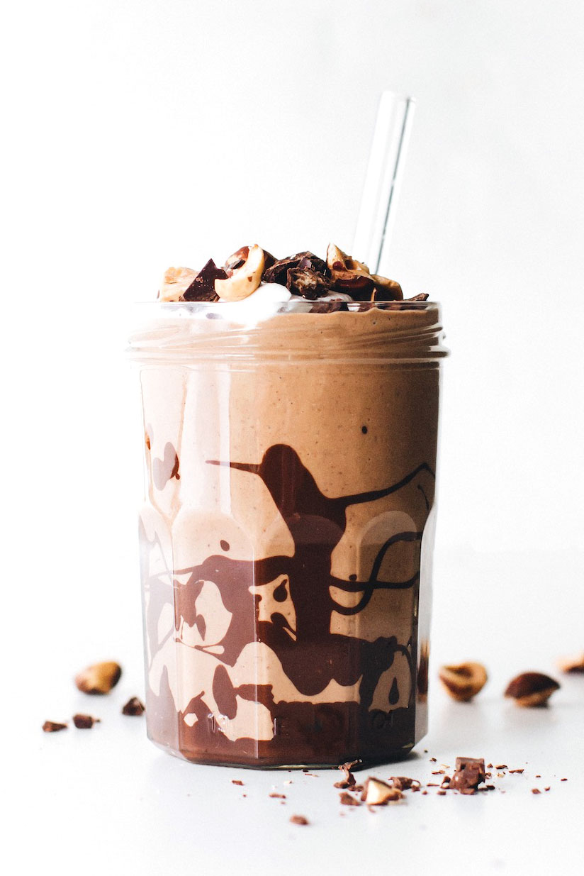 Chocolate Hazelnut Shake (or Frosty!)