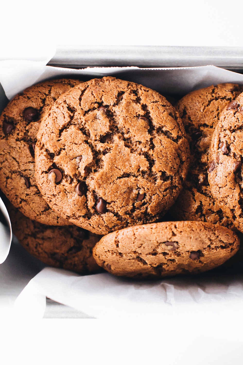 Crispy Chocolate Chip Cookies (Vegan + Paleo) Feasting on Fruit