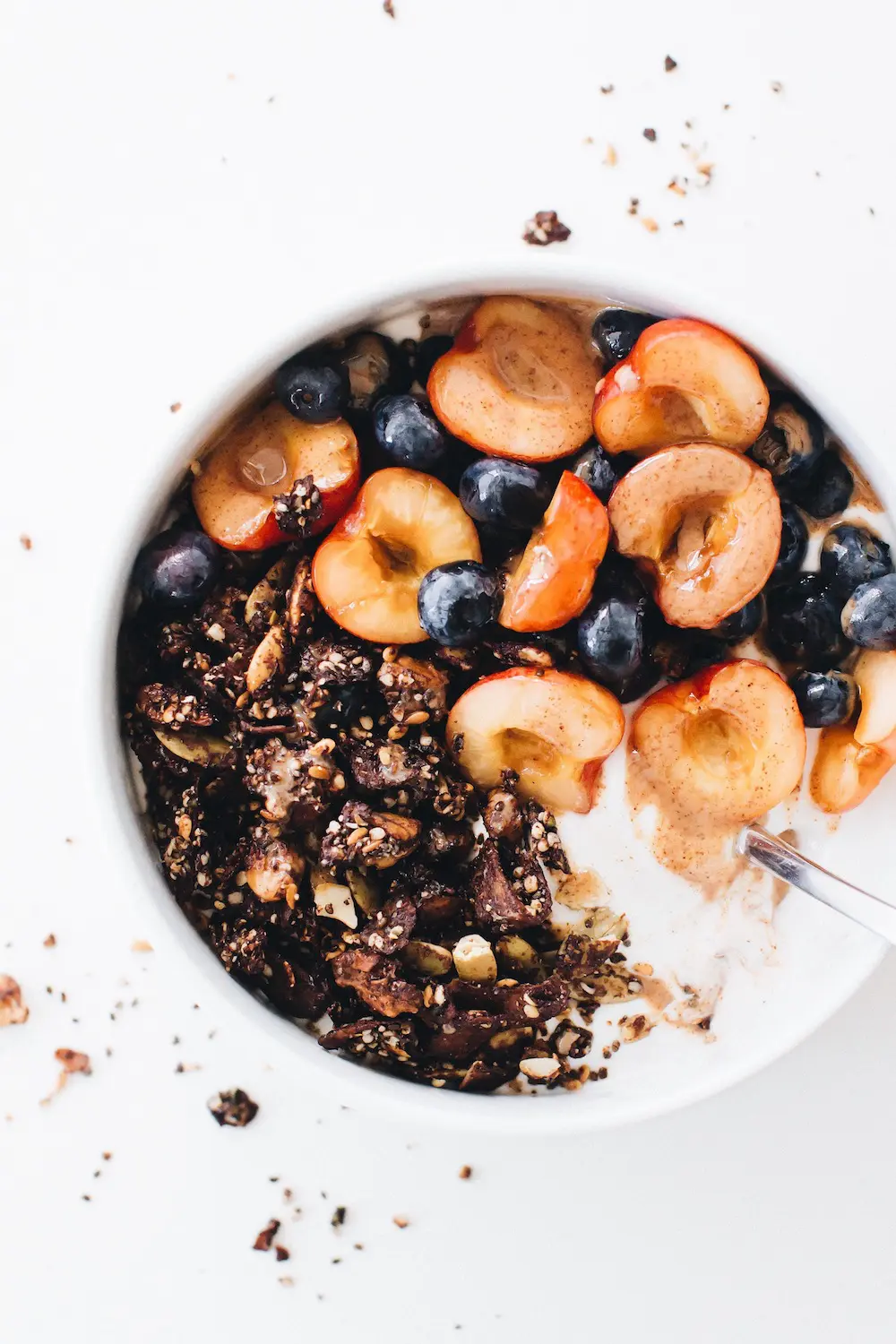 Grain-Free Chocolate Granola (vegan + paleo)