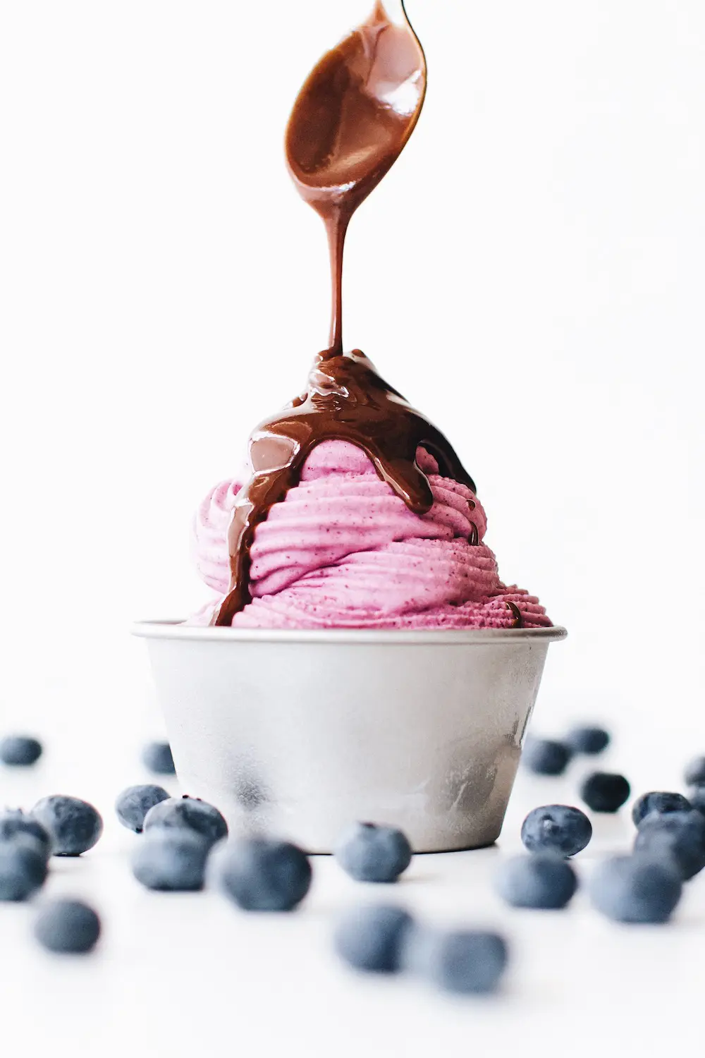 Vegan Blueberry Frozen Yogurt Recipe 3