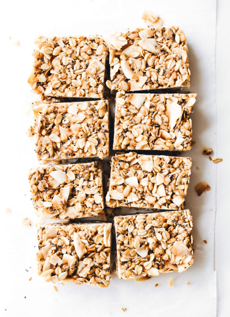 Toasted Coconut Snack Bars