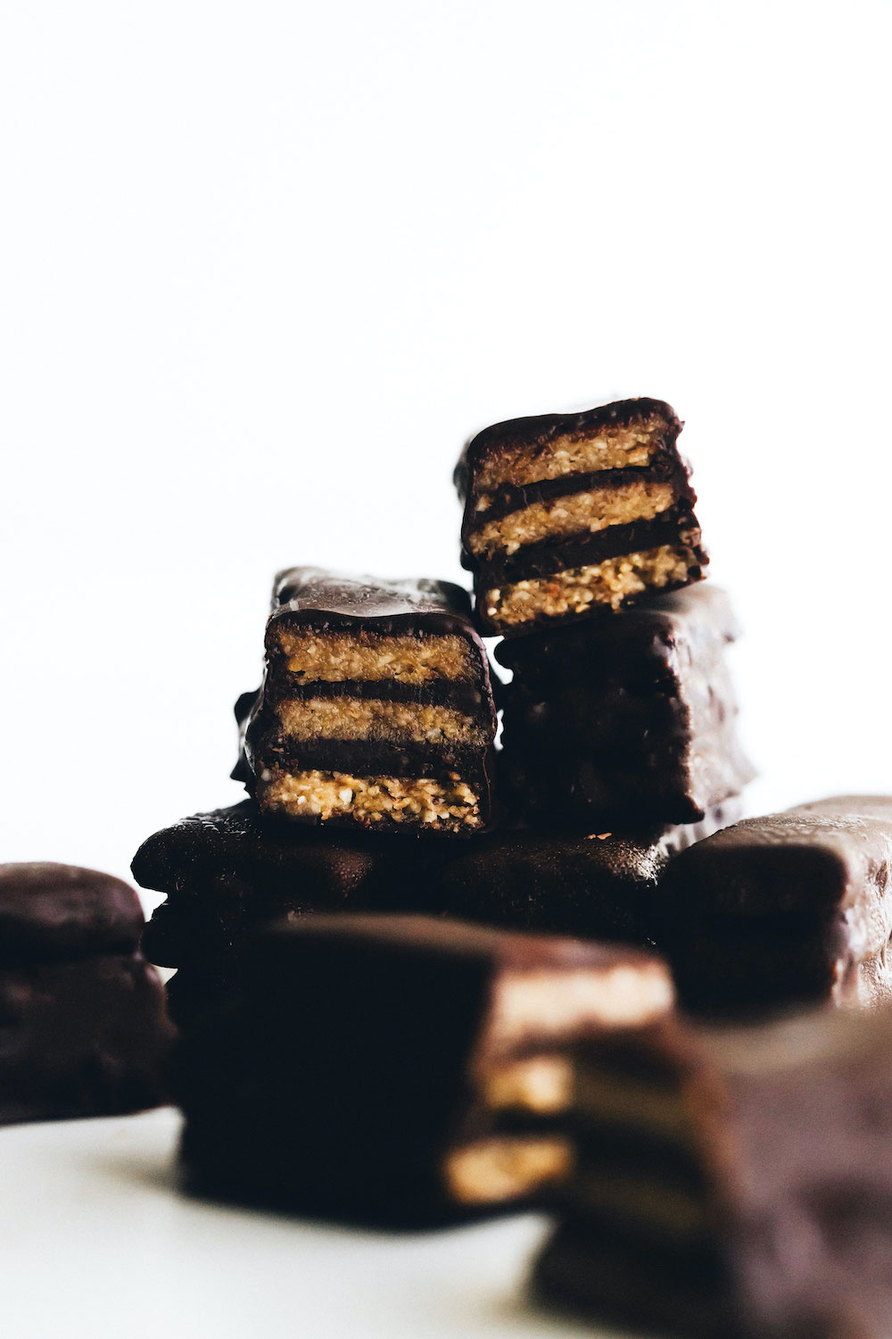 Vegan Paleo Kit Kat Bars Feasting on Fruit