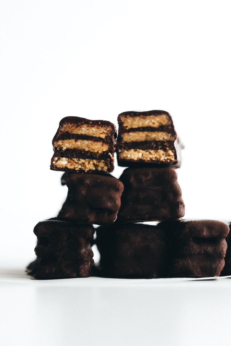 Vegan Paleo Kit Kat Bars Feasting on Fruit