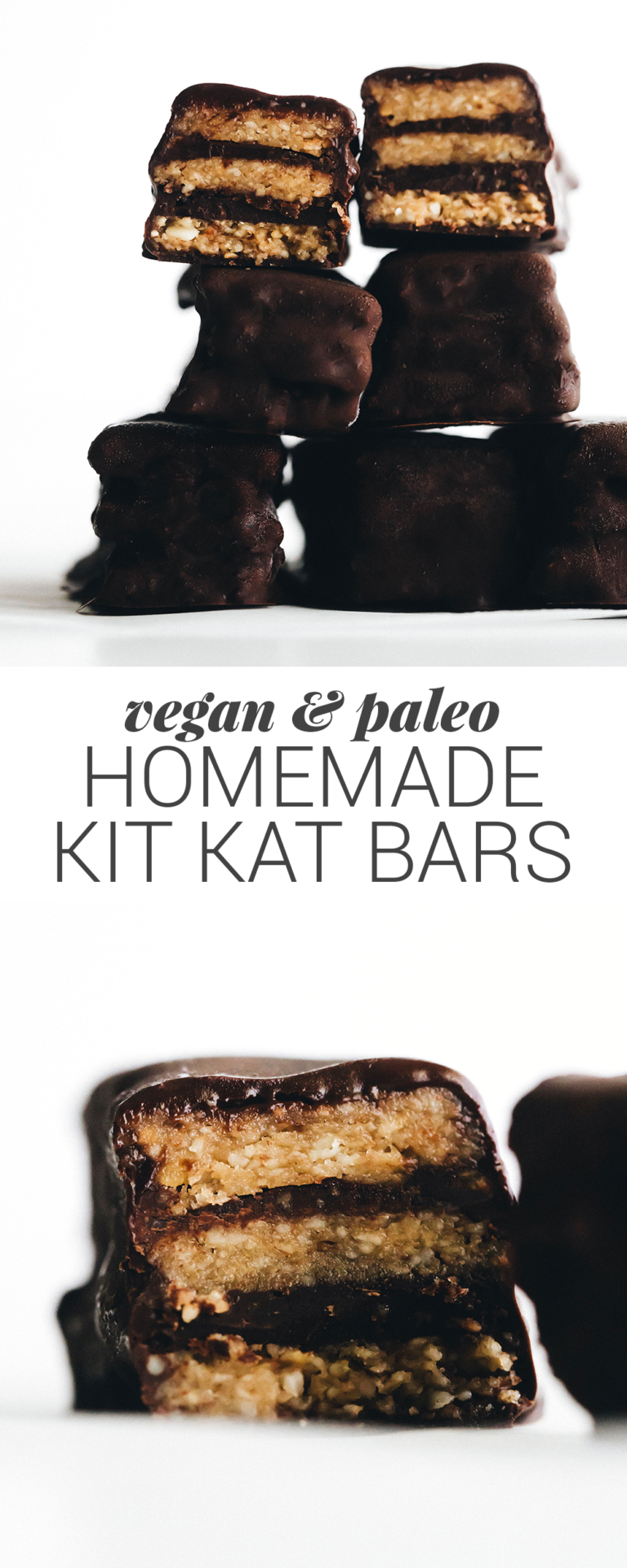 Vegan Paleo Kit Kat Bars Feasting on Fruit