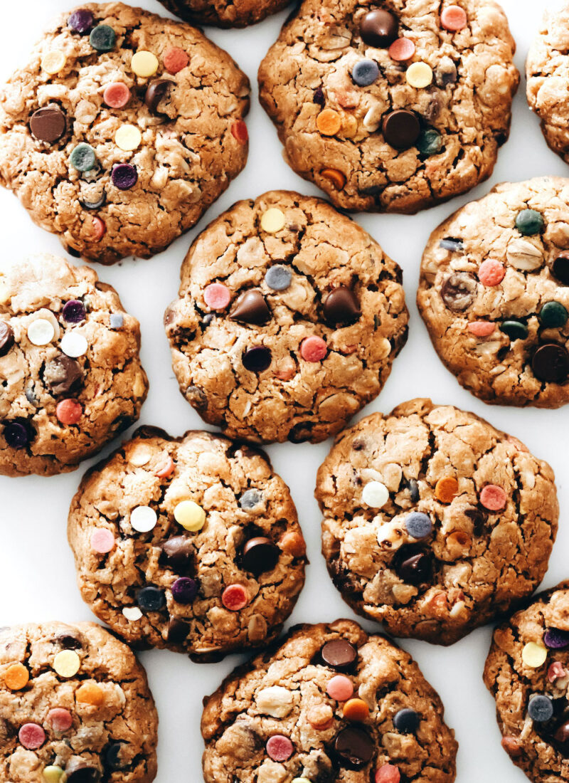 Healthier Monster Cookies