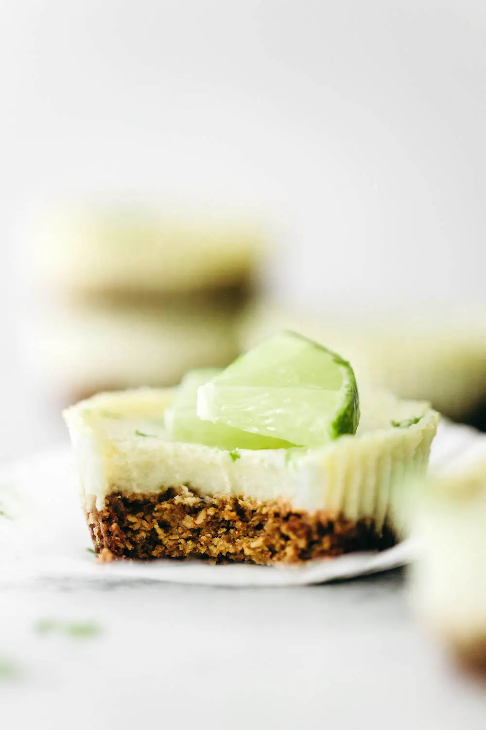 Mini Key Lime Pies (vegan + gluten-free)