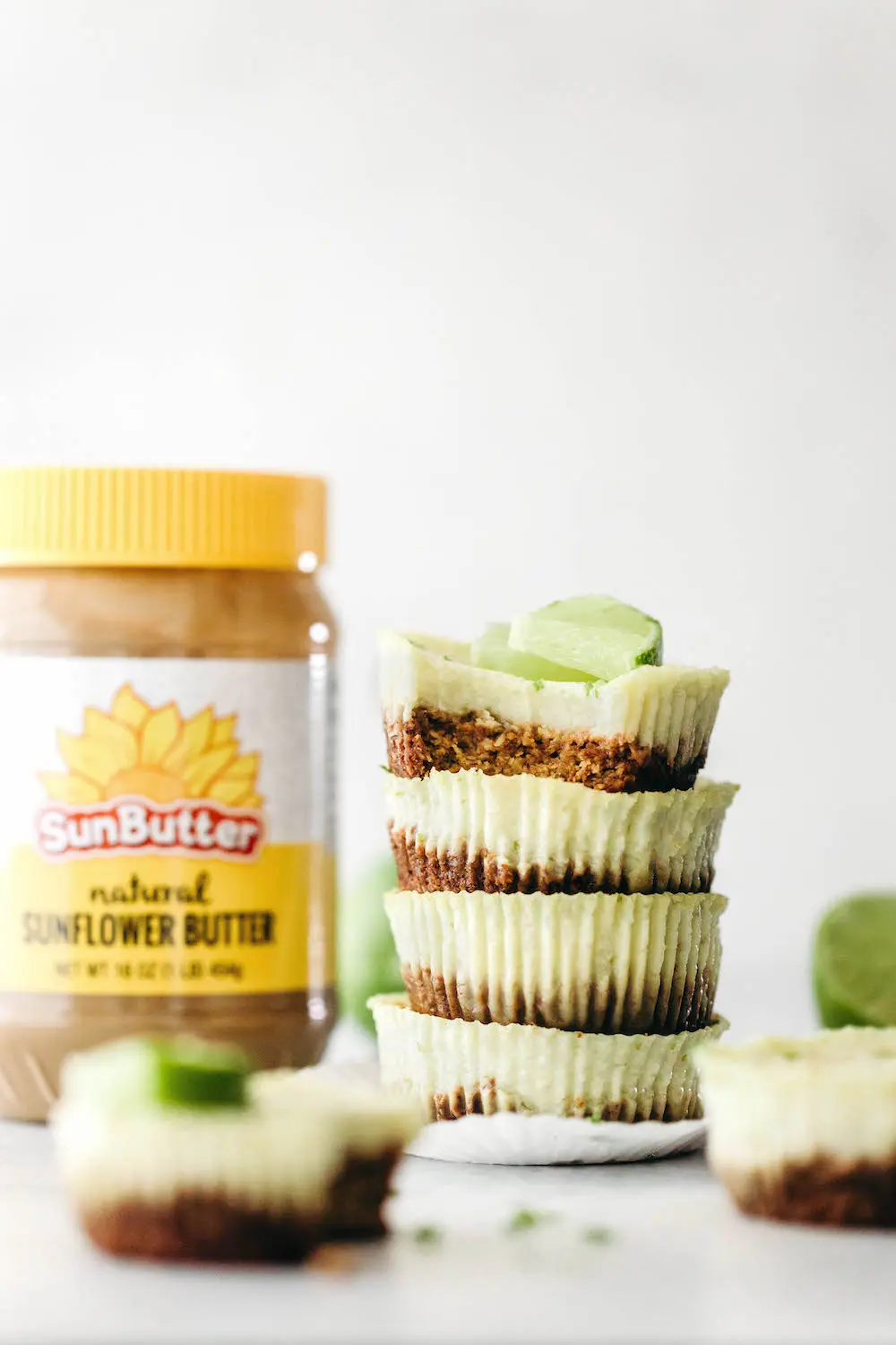 Mini Key Lime Pies (vegan + gluten-free)