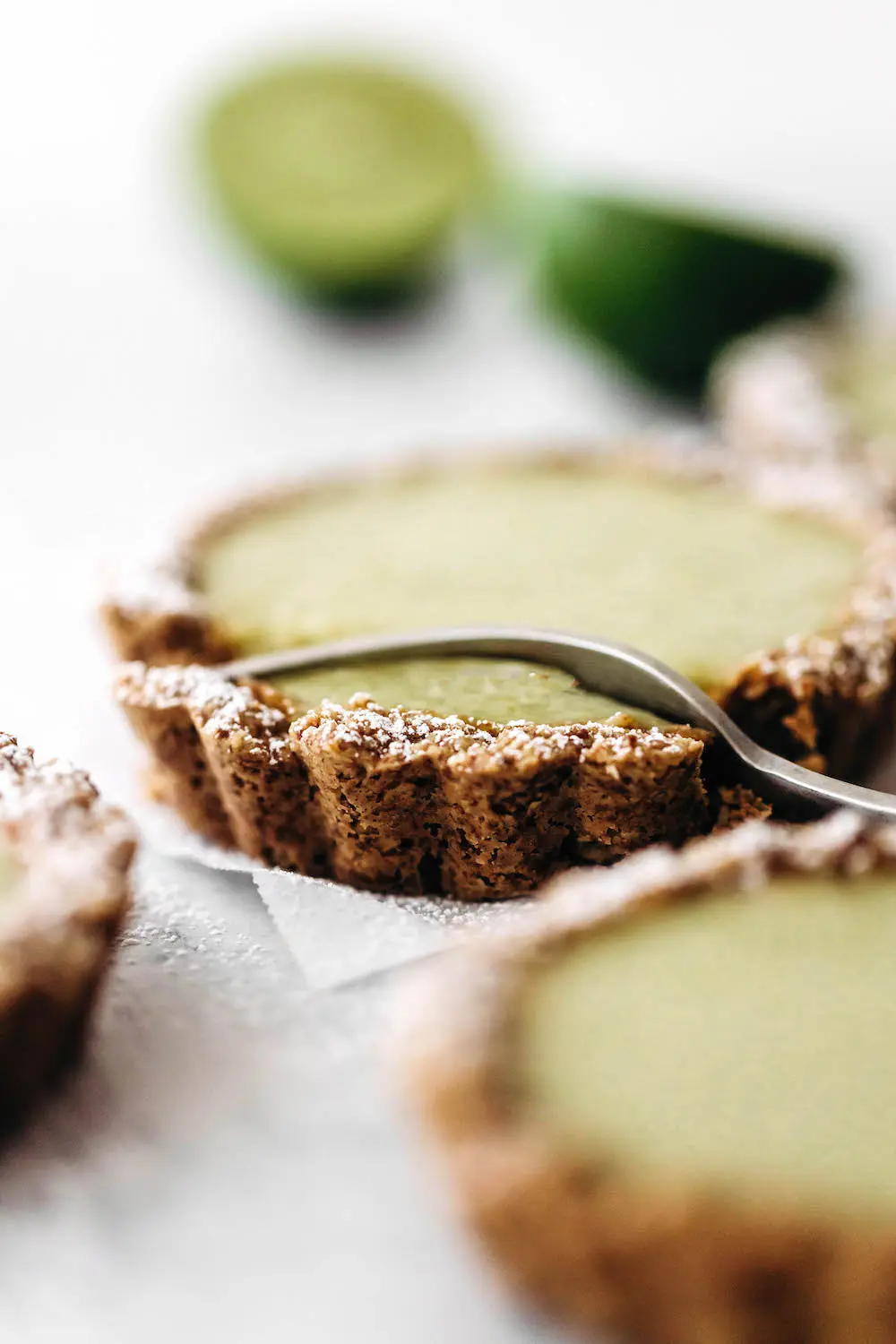 Mini Key Lime Pies (vegan + gluten-free)