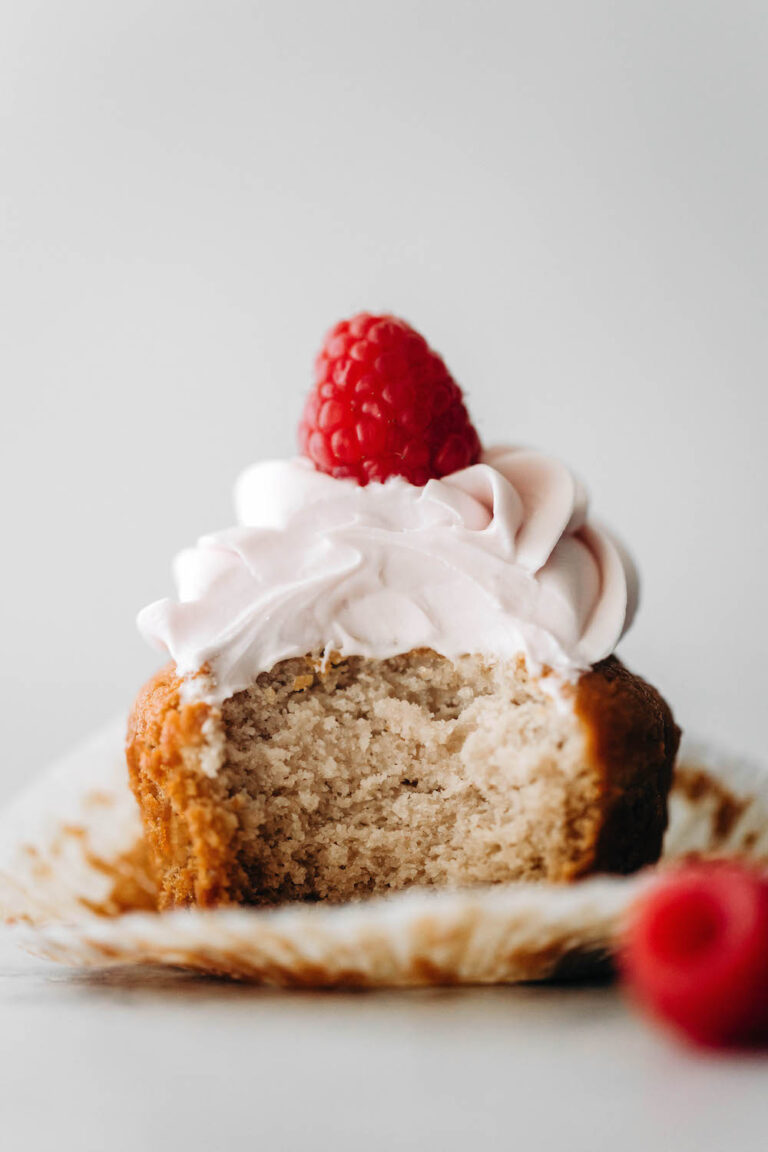 Vegan Paleo Vanilla Cupcakes Feasting on Fruit