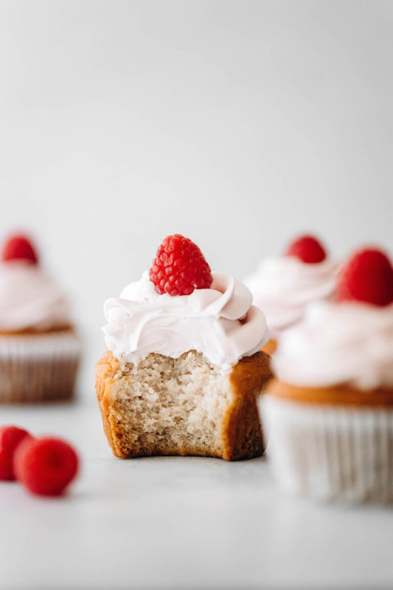 Vegan Paleo Vanilla Cupcakes Feasting on Fruit