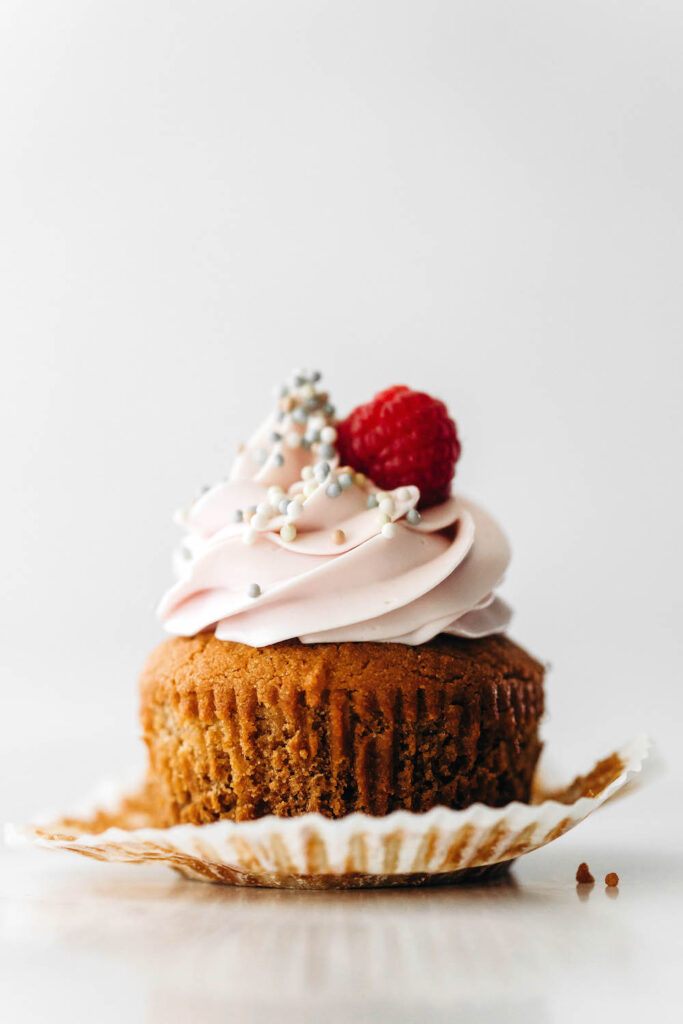 Vegan Paleo Vanilla Cupcakes Feasting on Fruit