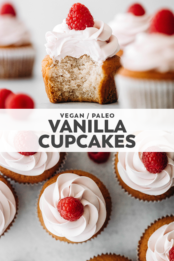 Vegan Paleo Vanilla Cupcakes Feasting on Fruit