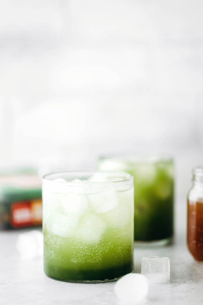 Matcha Gin Fizz