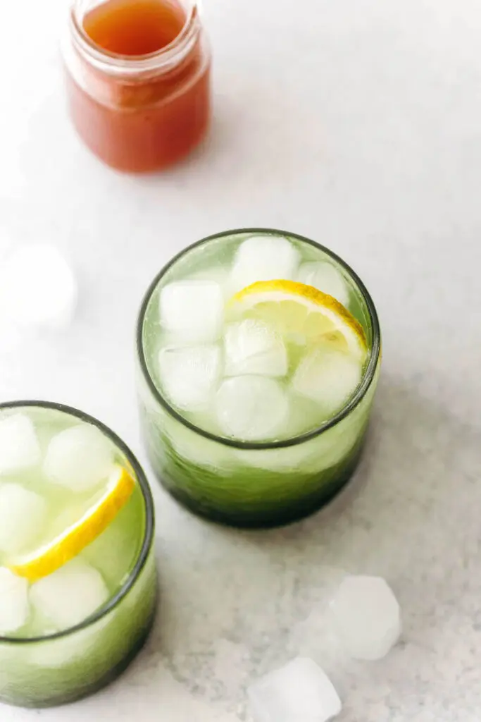 Matcha Gin Fizz