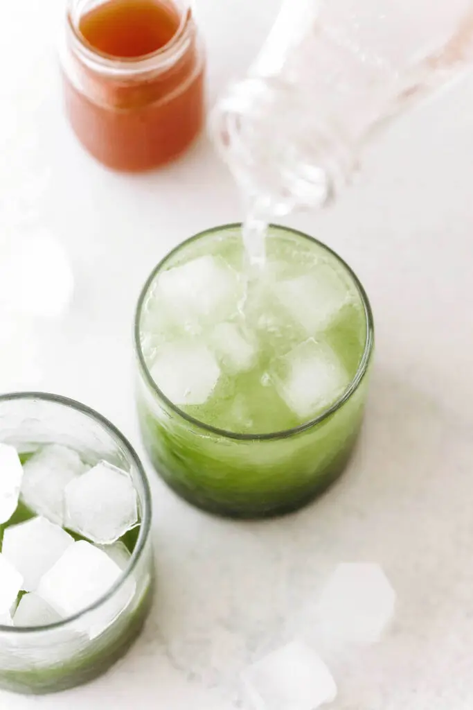 Matcha Gin Fizz