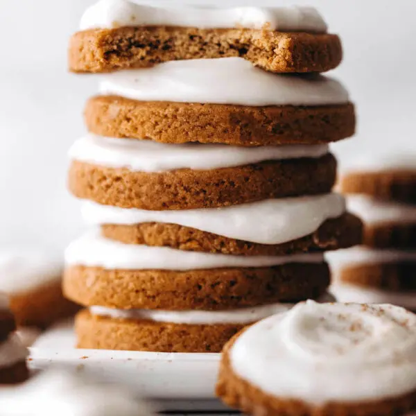 Gingerbread Cutout Cookies | Vegan, Gluten-Free, Paleo