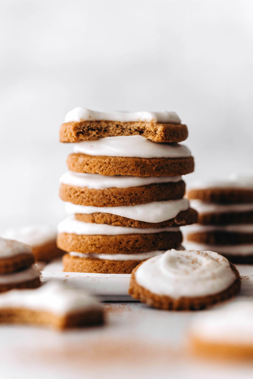 Pumpkin Cutout Cookies (vegan + gluten-free)