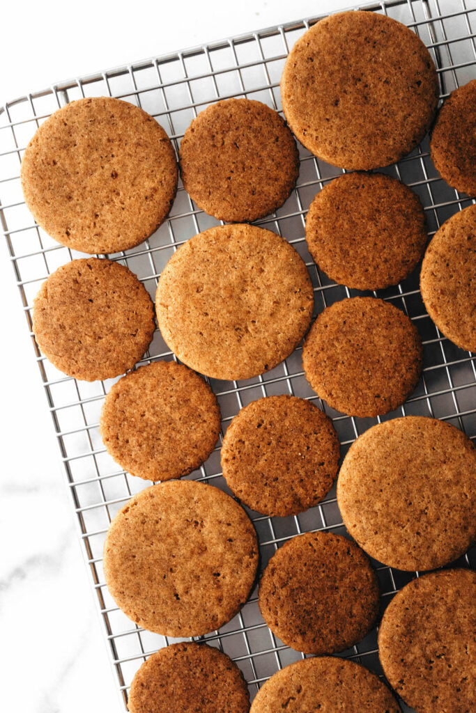 Pumpkin Cutout Cookies (vegan + gluten-free)