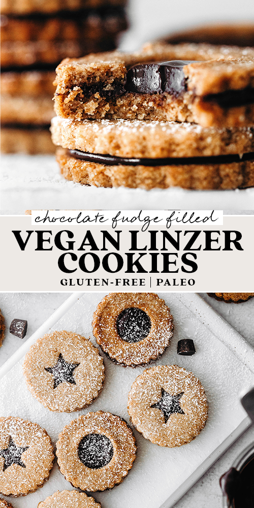 Vegan Linzer Cookies (paleo)